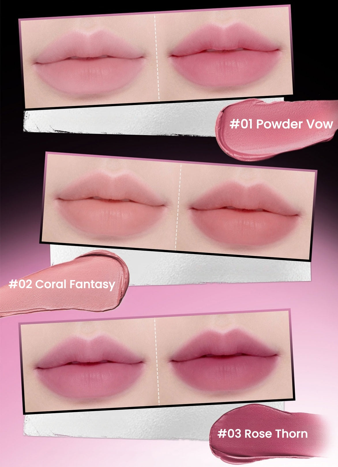 NEIYOU Bear Fighting Monsters Matte Long-wear Lip Glaze T5923