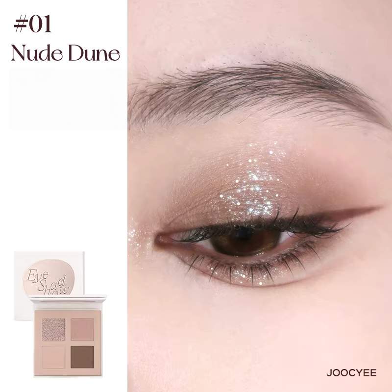 JOOCYEE Long-wear 4-color Eyeshadow Palette T5514