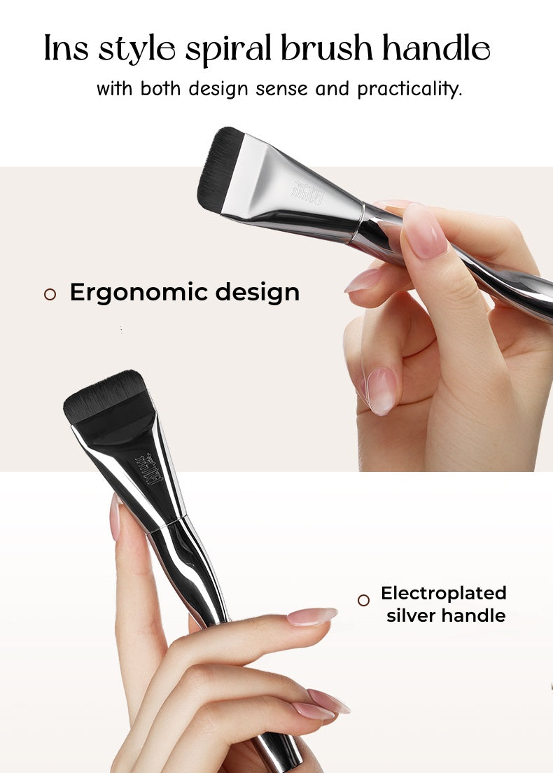 Lishu Flawless Flat Head Foundation Makeup Brush T4946