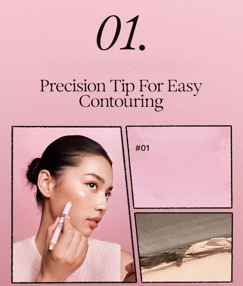 OUT-OF-OFFICE X Snoopy Collection Double-head Contour & Blusher Pen T5454