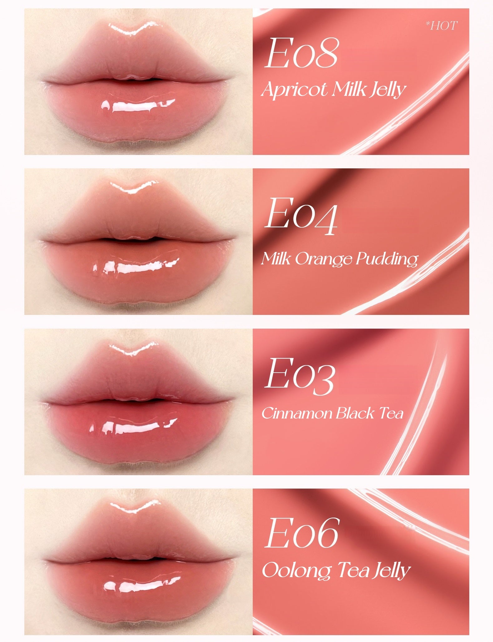 MOOEKISS Glossy Plumbing Lip Gloss T5860