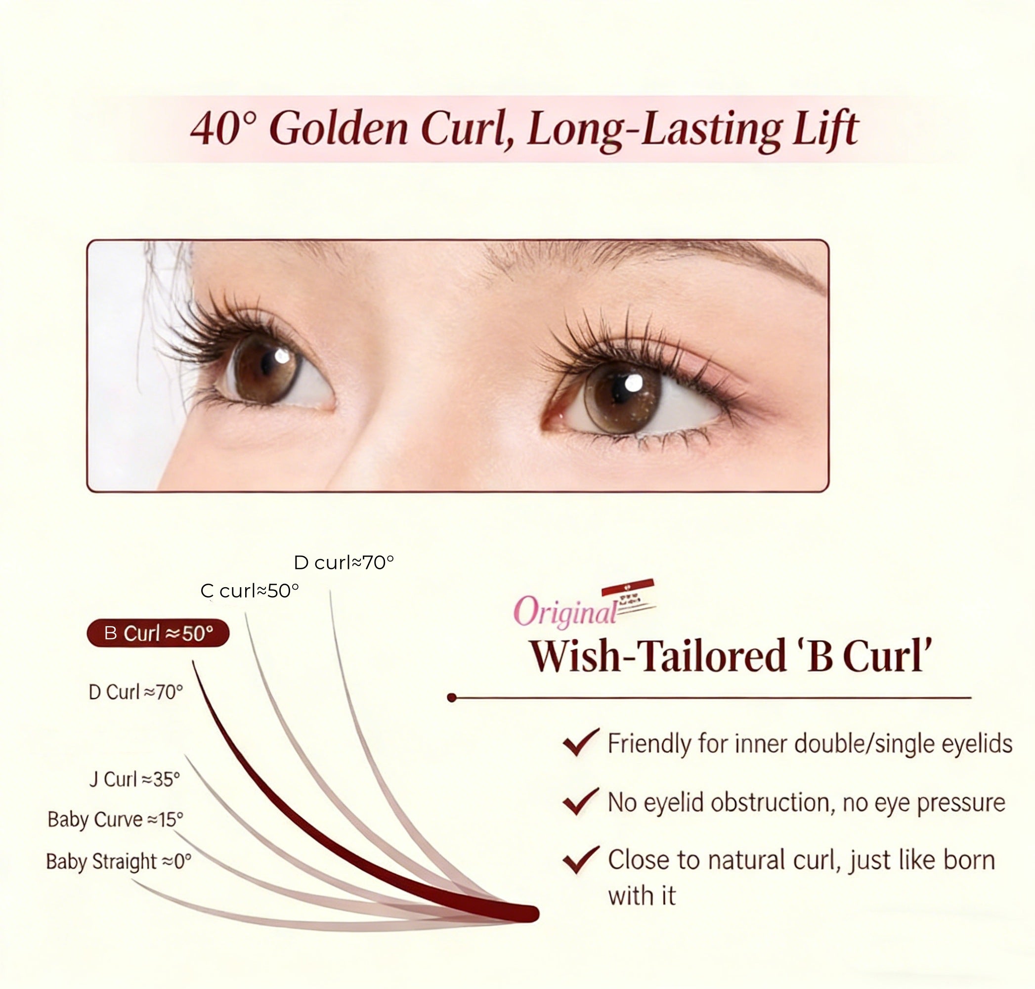 MR.WISH X Fluffy Lili Natural Glue-free False Eyelashes T5653