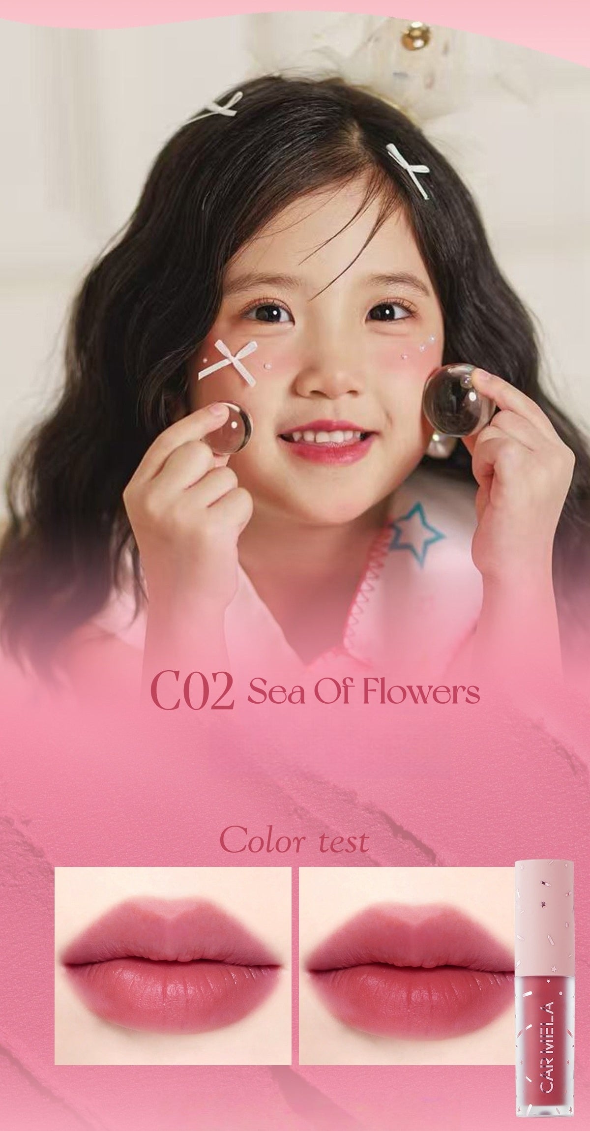 CARMELLA Matte Kid's Special Lip Glaze T5708