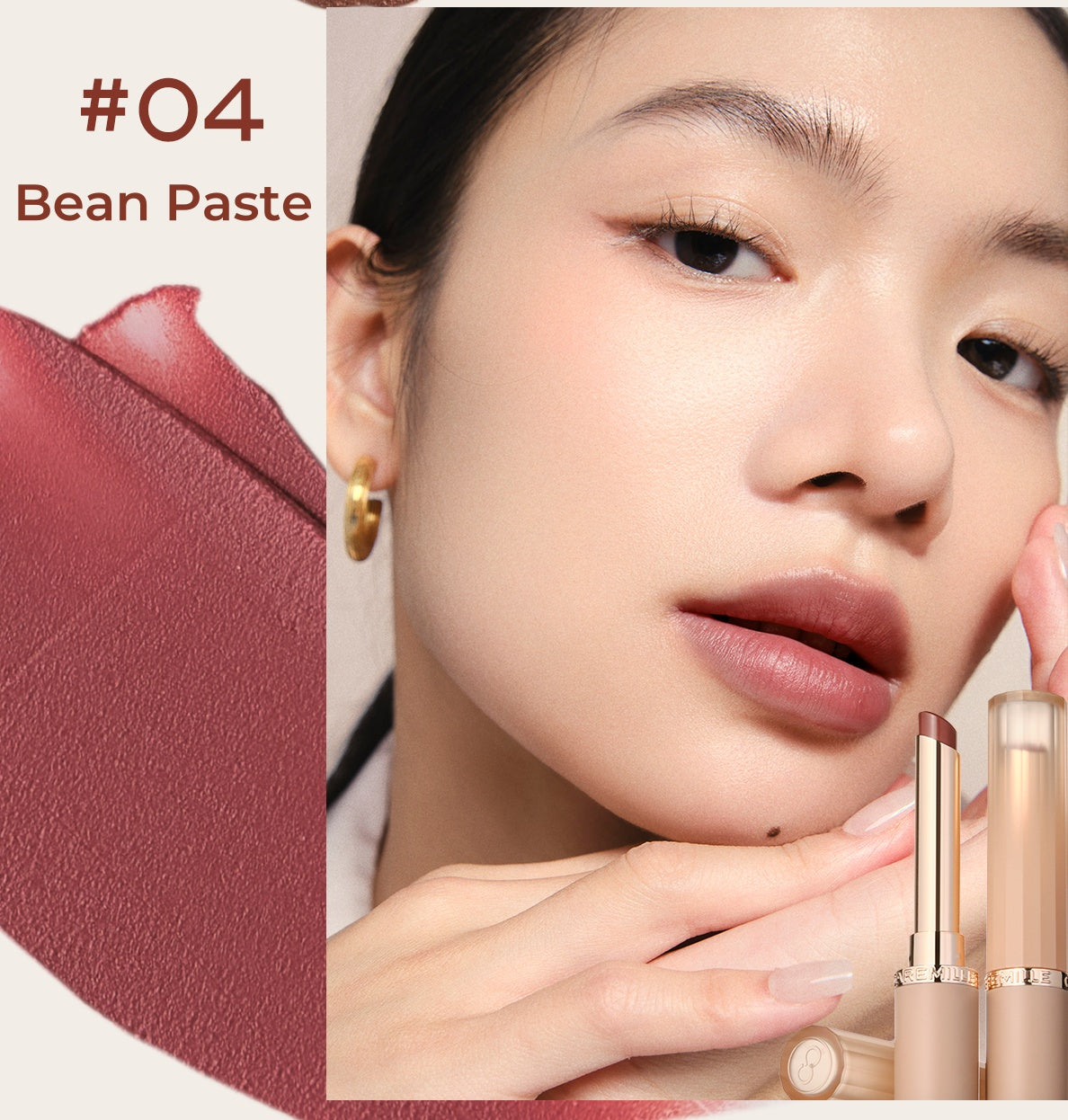 CAREMILLE Moisture Long-wear Velvet Matte Lipstick T5050