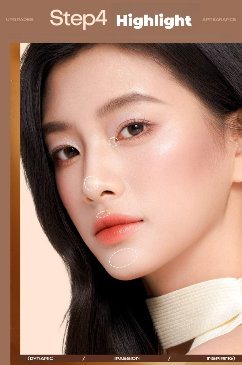 MISTINE Thai Milk Coffee Alt-i-en makeuppalette T4452