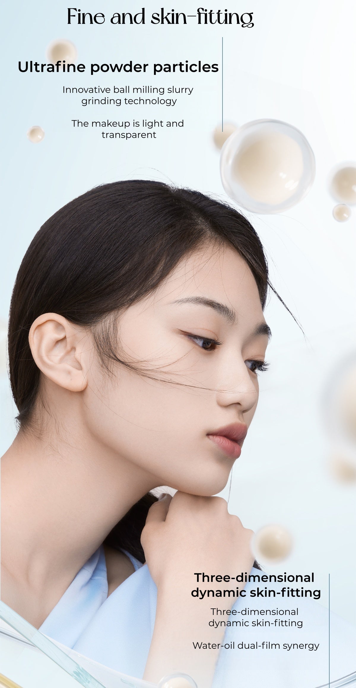 TIMAGE Moisture Concealer & Nourishing Foundation Cream T5276