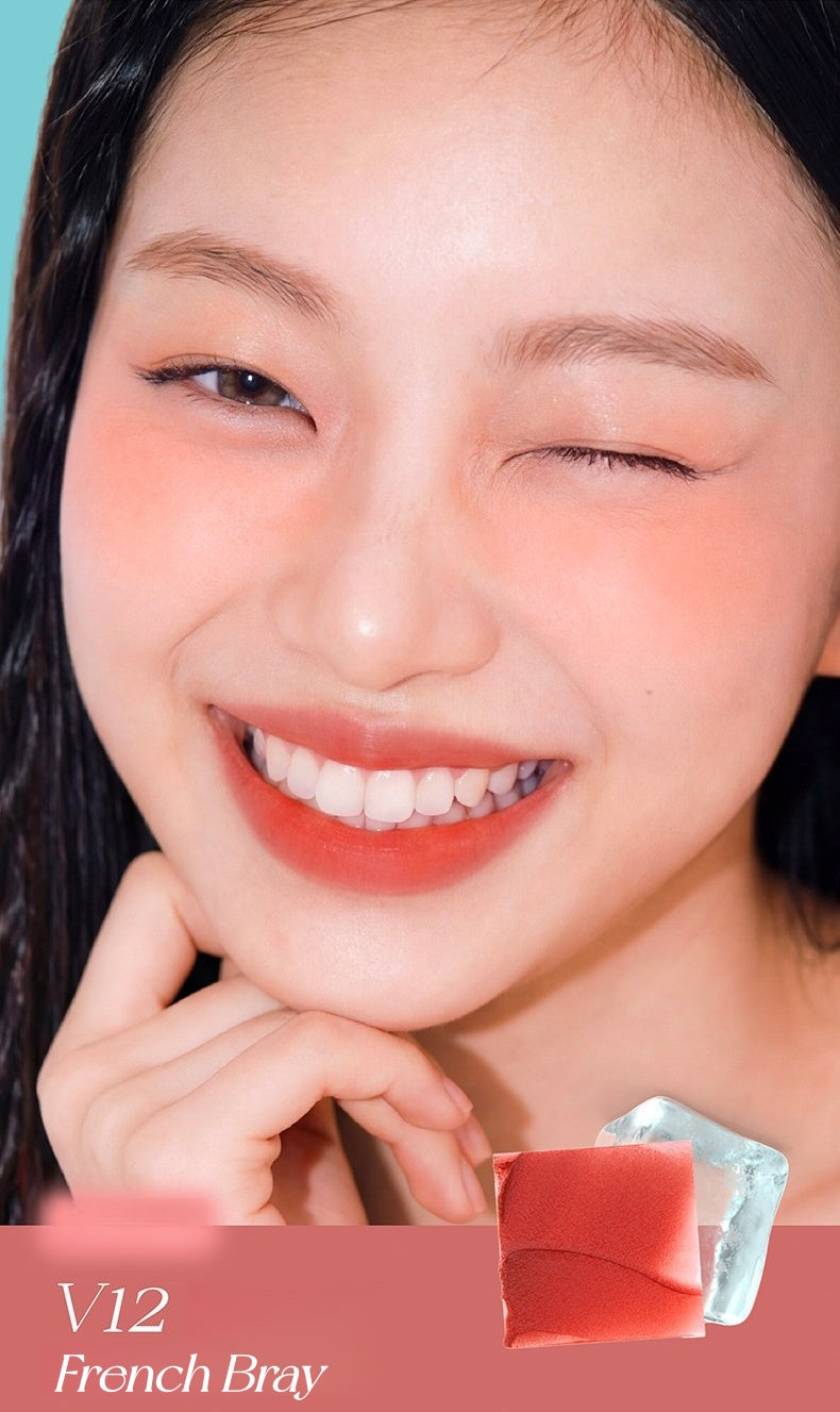 MOOEKISS Pink Blue Collection Velvet Matte Lip Mud T5669