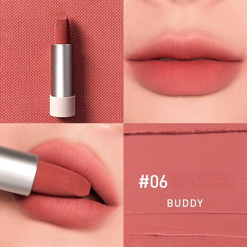 3CE Hug Me Collection Moisture Matte Velvet Lipstick T4652