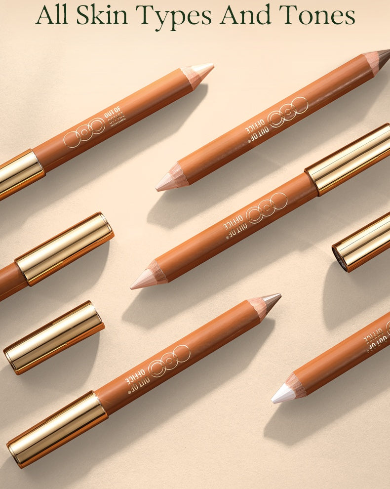 OUT-OF-OFFICE Double-head 3D Contour & Highlighter Pen T4818