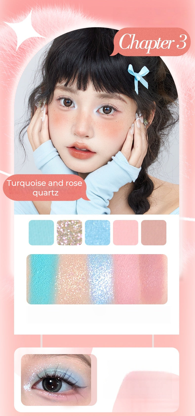 GOGO TALES Makeup-Play 25-color Smoky Eyeshadow Palette T5238