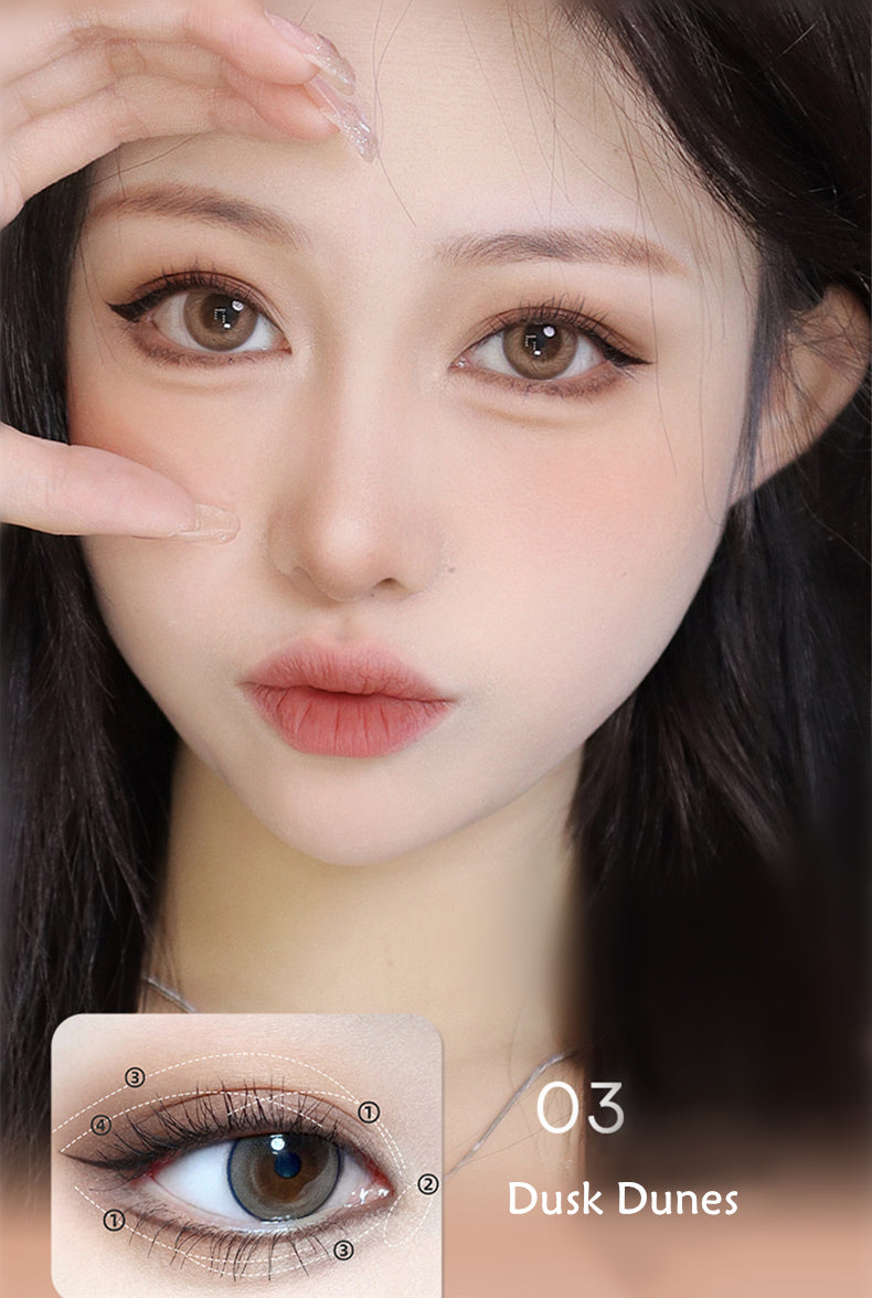 ROMANTIC BEAUTY Pink Bubble 4 Color Eyeshadow Palette T3881
