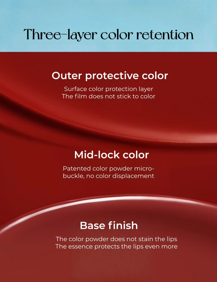 PERFECT DIARY New Year Limited Bionic Film Essence Glossy Lipstick T5425