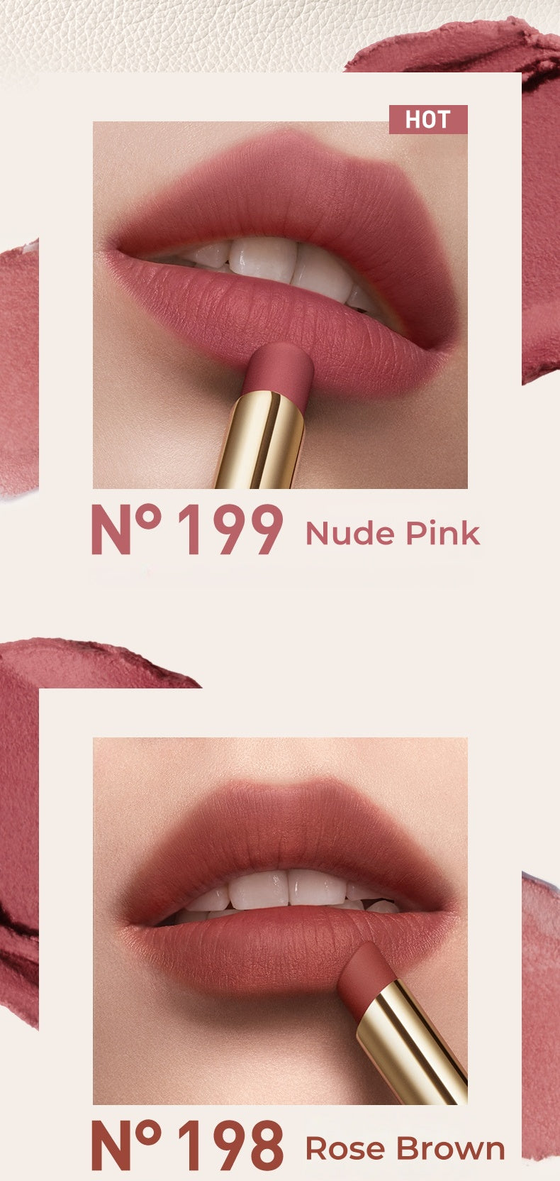 L'Oréal Matte Moisture White Tube Lipstick T4941