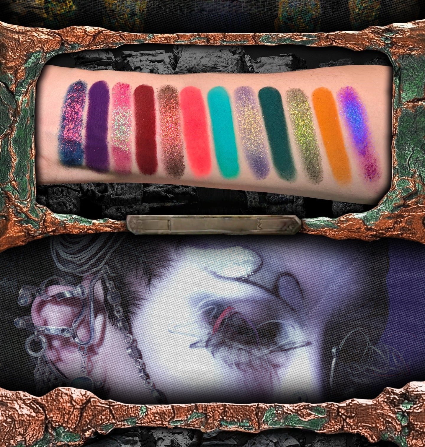 SUGAROCK Epic Edge 12 Color Eyeshadow Palette T5351