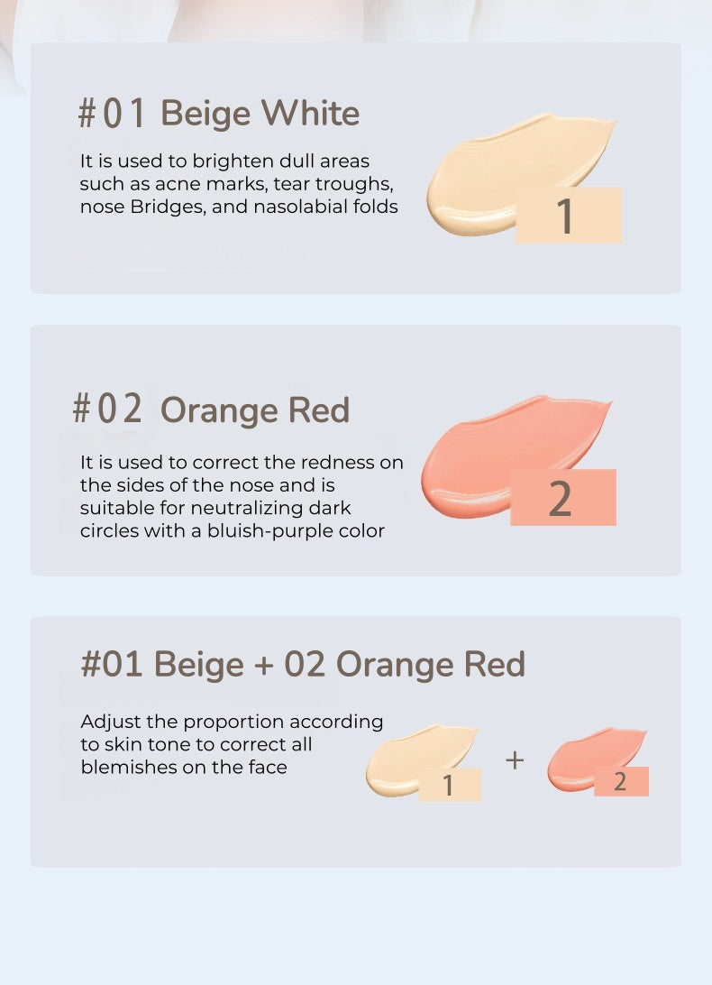 ORIGINAL ARTIST High Coverage Skin-fitting Moist Liquid Concealer T5372