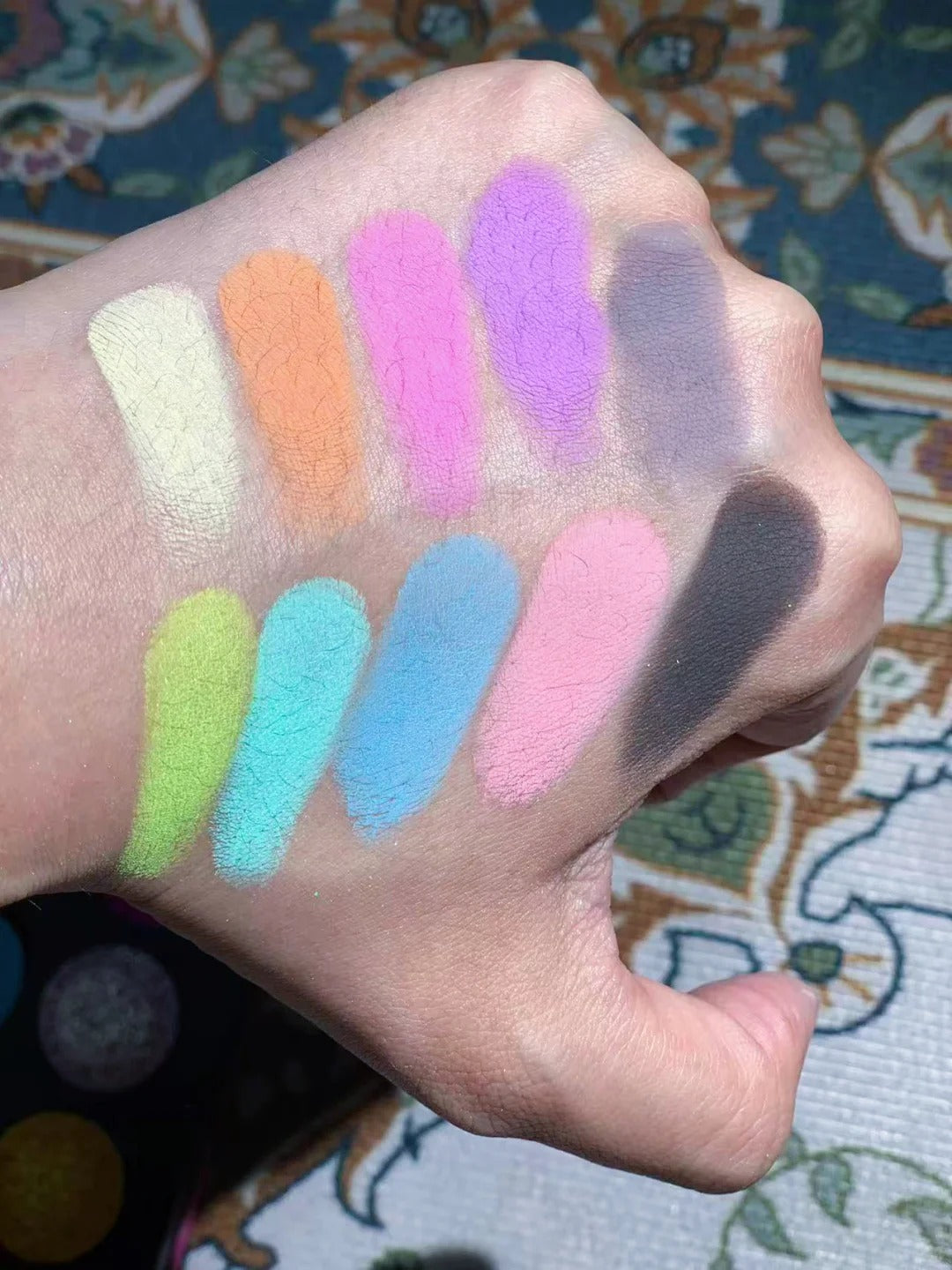 CHOIZ BEAUTY 15-color Porcelain Glazes Eyeshadow Palette T5728
