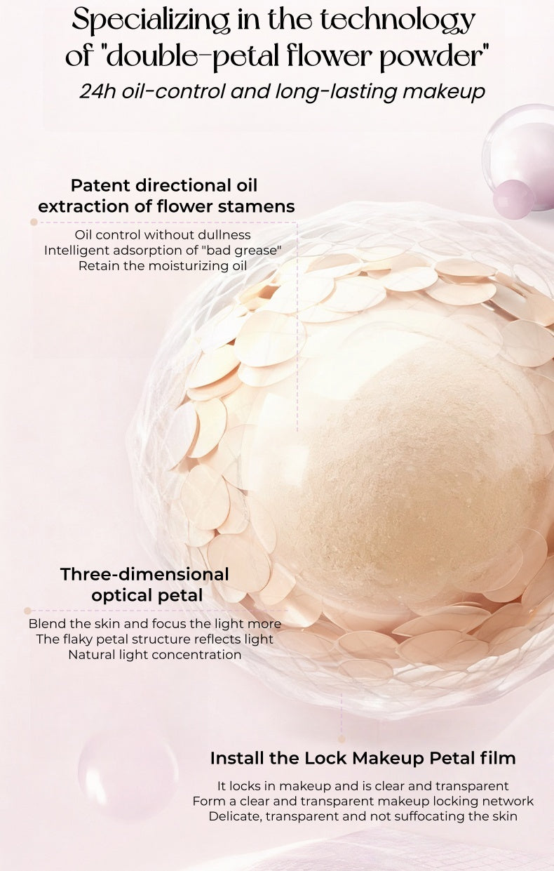 UNNY CLUB Oil-control Illusion Color Matte Pressed Powder T5429