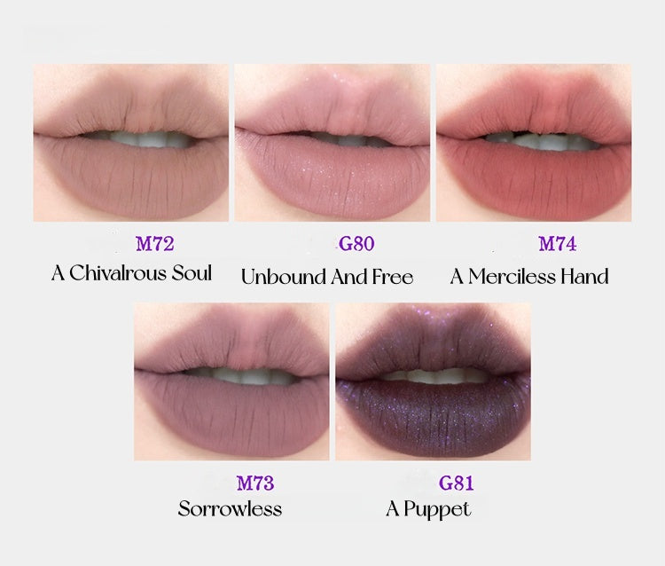 Girlcult Martial Arts World Collection Matte Lip Glaze T5397