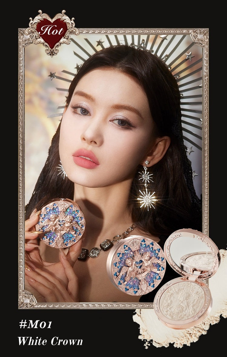 Flower Knows Little Angle Relief Highlighter Makeup Palette T5897