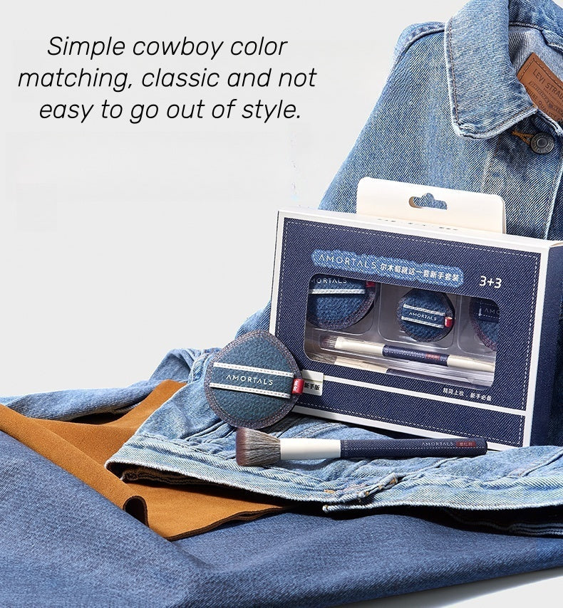 AMORTALS Just One Set Cowboy Makeup Tool Set T4615