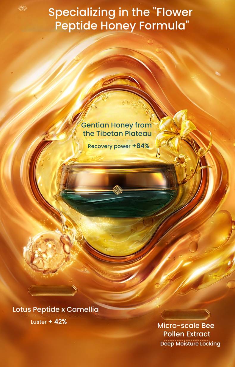 Florasis Plant Extracts Essence Moist Flawless Concealer Cream Foundation T5481