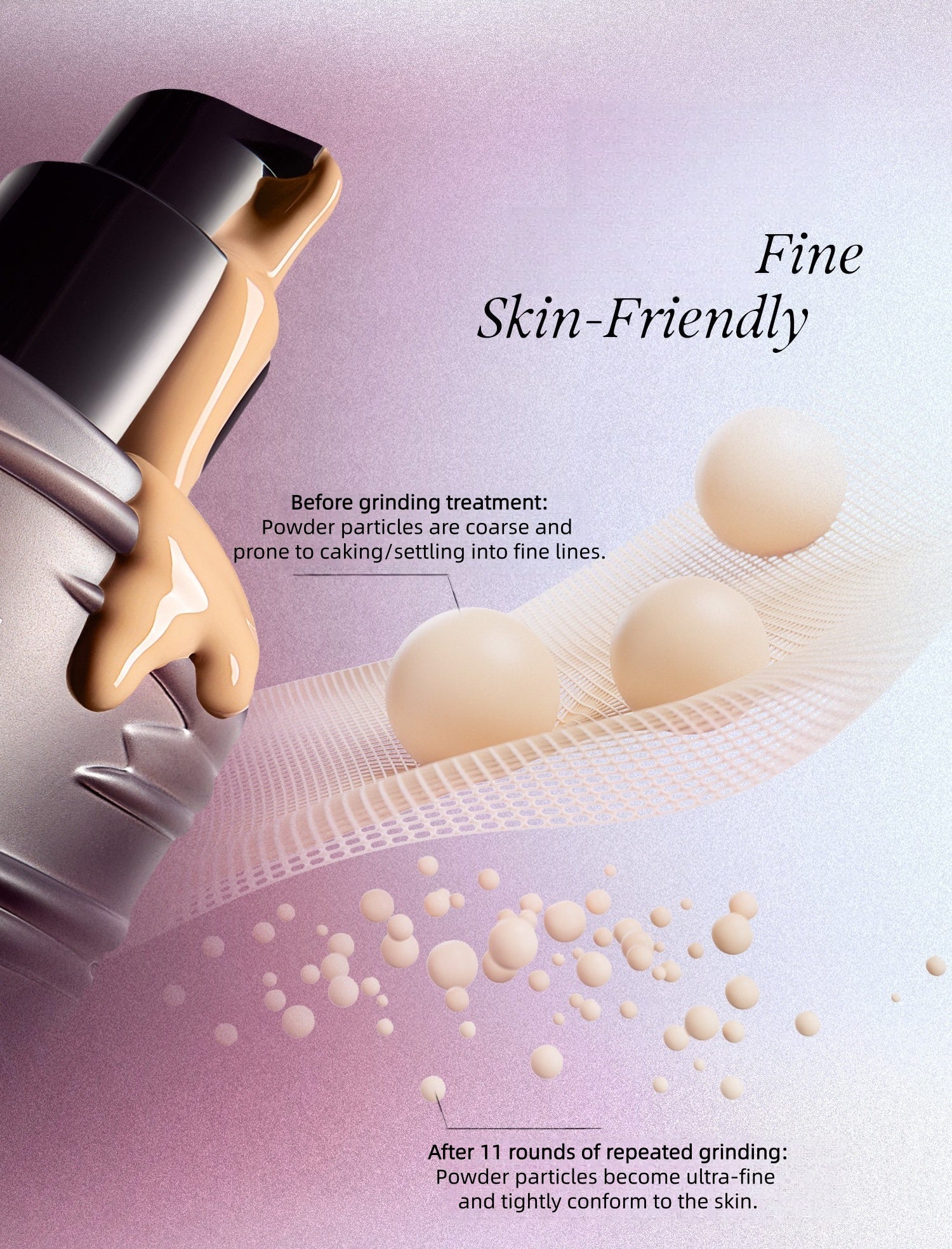 INSBAHA Rebel Collection Light Long-wear Liquid Foundation T5944