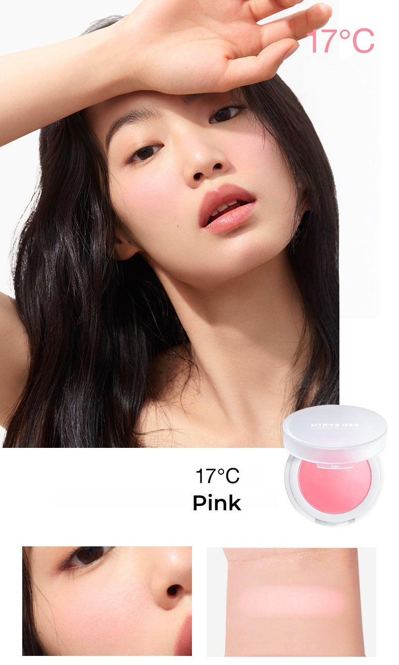 RED EARTH Temperature Makeup Blusher Cream T4917