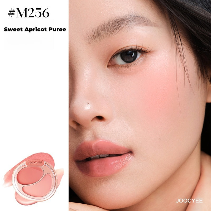 JOOCYEE Dobbeltfarvet makeup blushcreme T4557