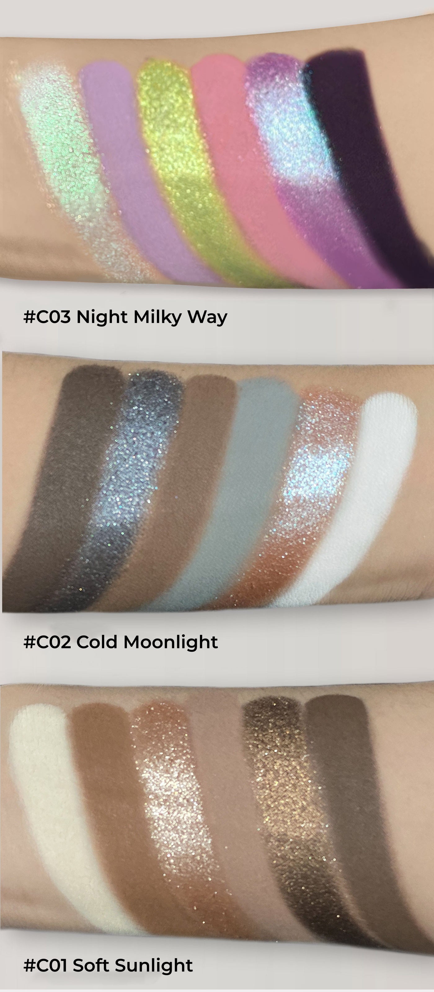 CHOIZ BEAUTY Gifts From Day And Night Eyeshadow Palette T5439