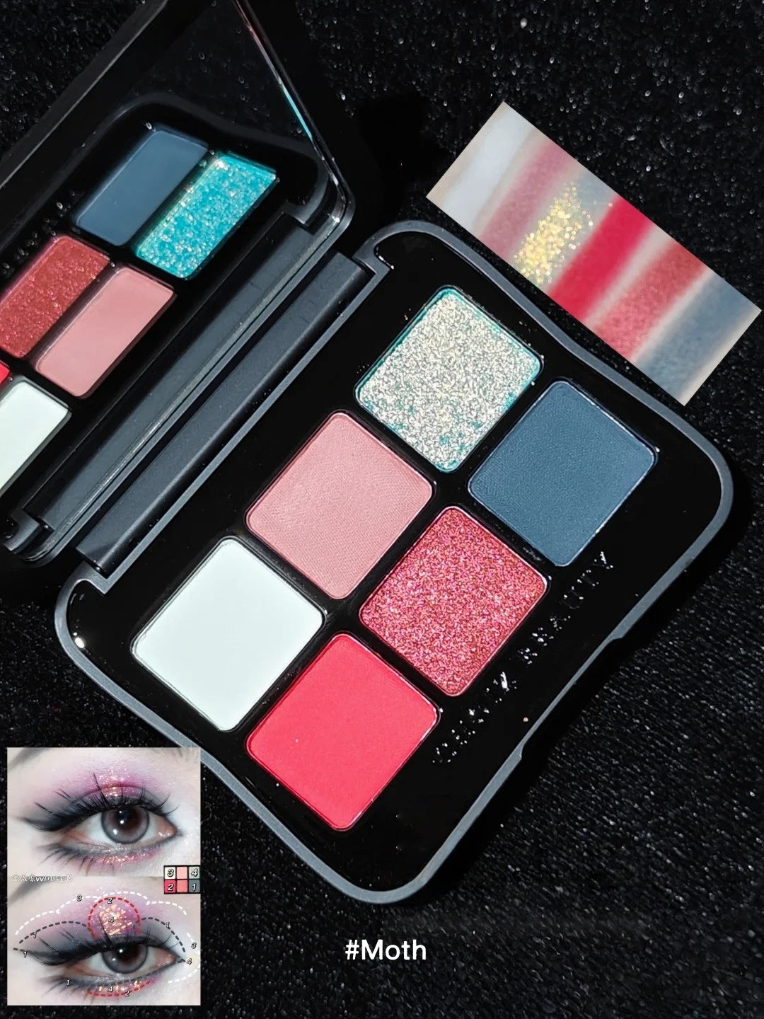 CHOIZ BEAUTY Insect Collection 6-color Eyeshadow Palette T5440