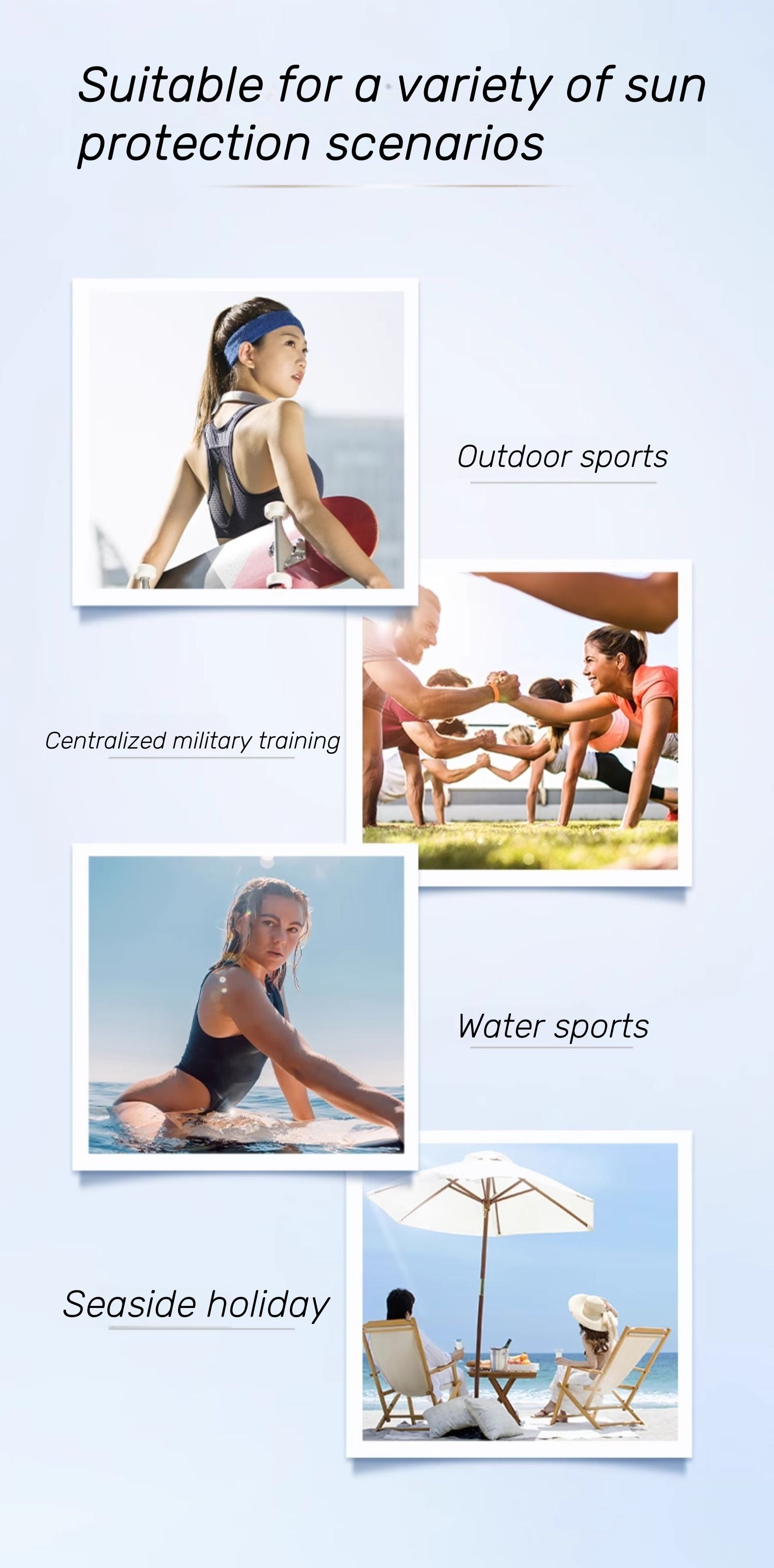 مستحلب واقي من الشمس منعش طويل الأمد من شاندو SPF46 PA+++ T4519