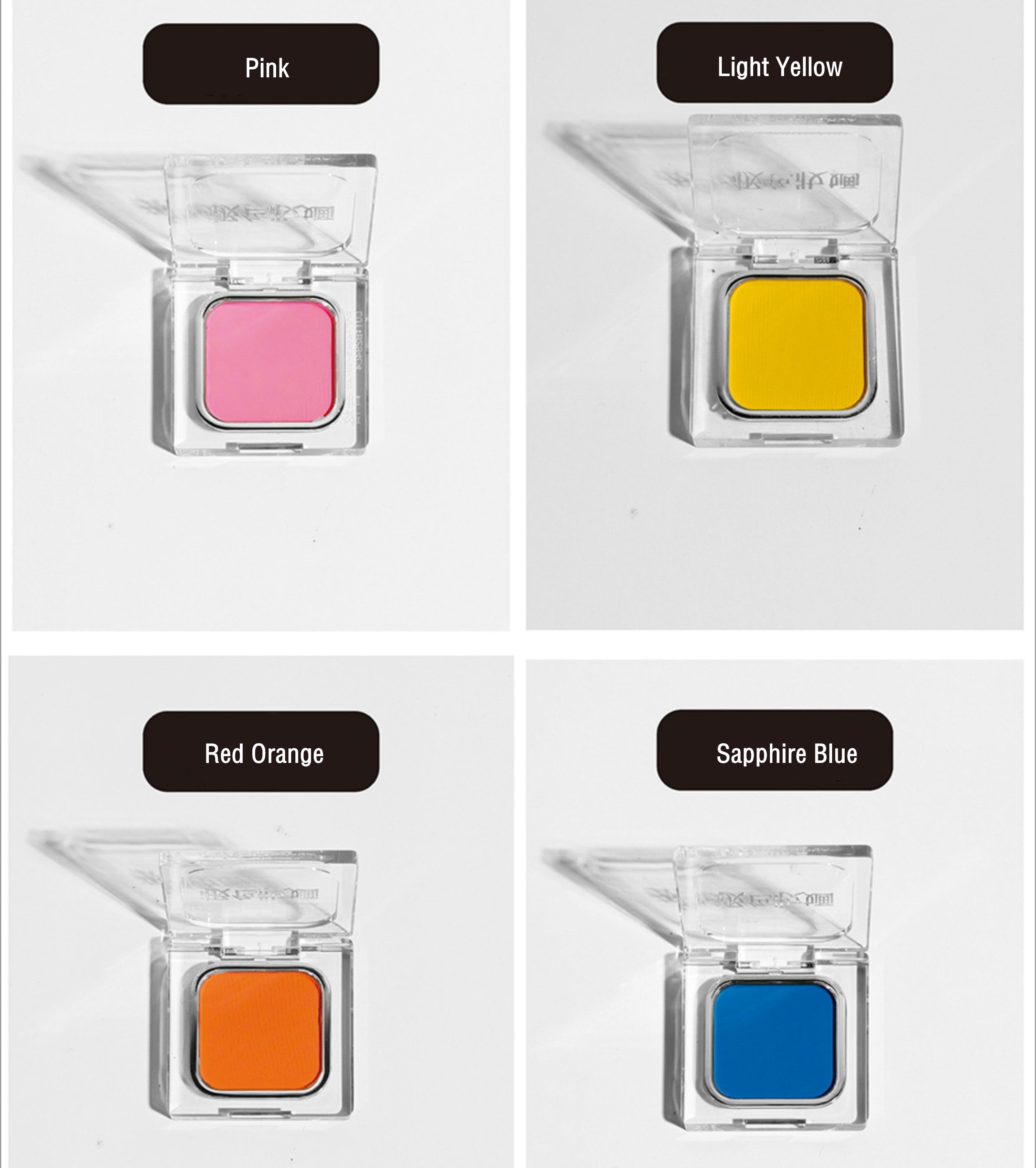 JSZH High Saturation Colorful Monochrome Matte Eyeshadow T4211