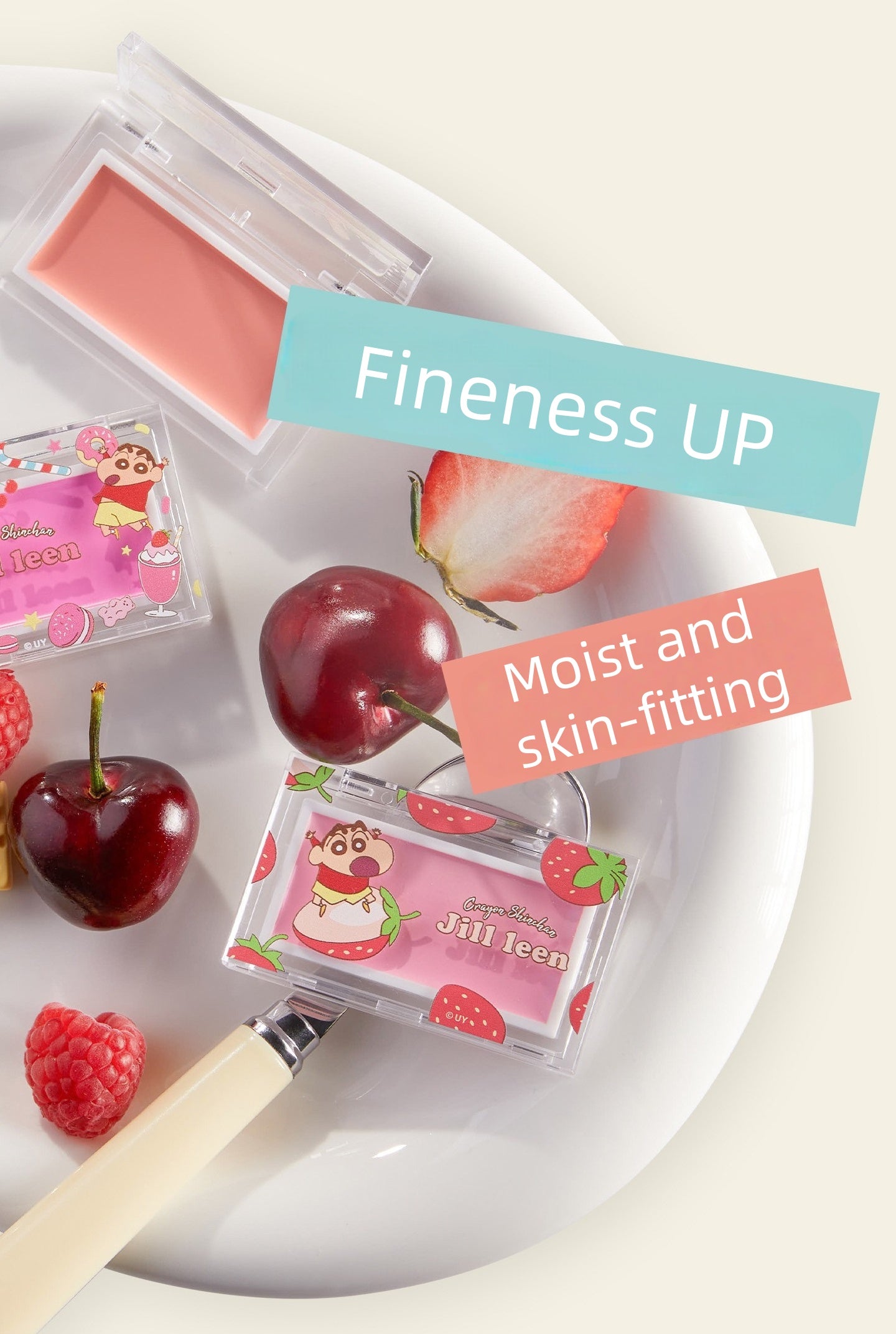 JILL LEEN X Crayon Shin-chan Long-wear Smooth Blusher Cream T5632