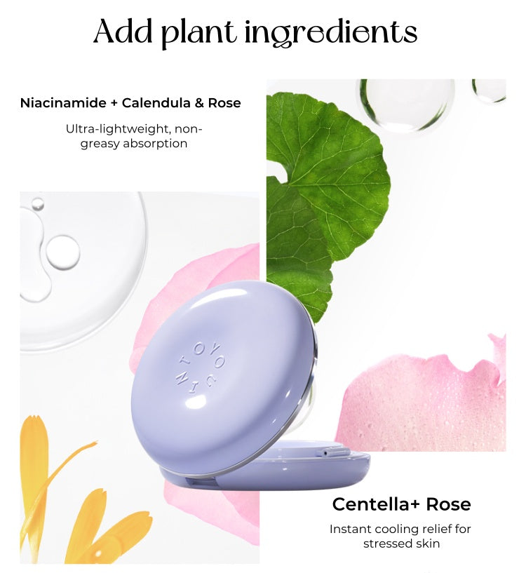 INTO YOU Long-wear Concealer Purple Air Cushion Foundation T4883