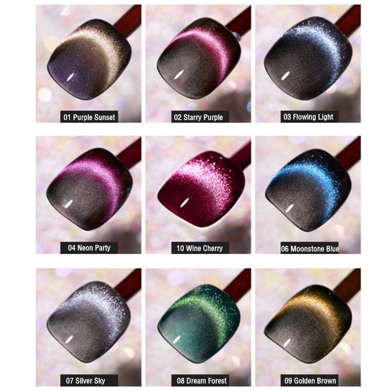 PERFECT COLOR 7.5ml Star River Cat Eye Gel Polish T4055