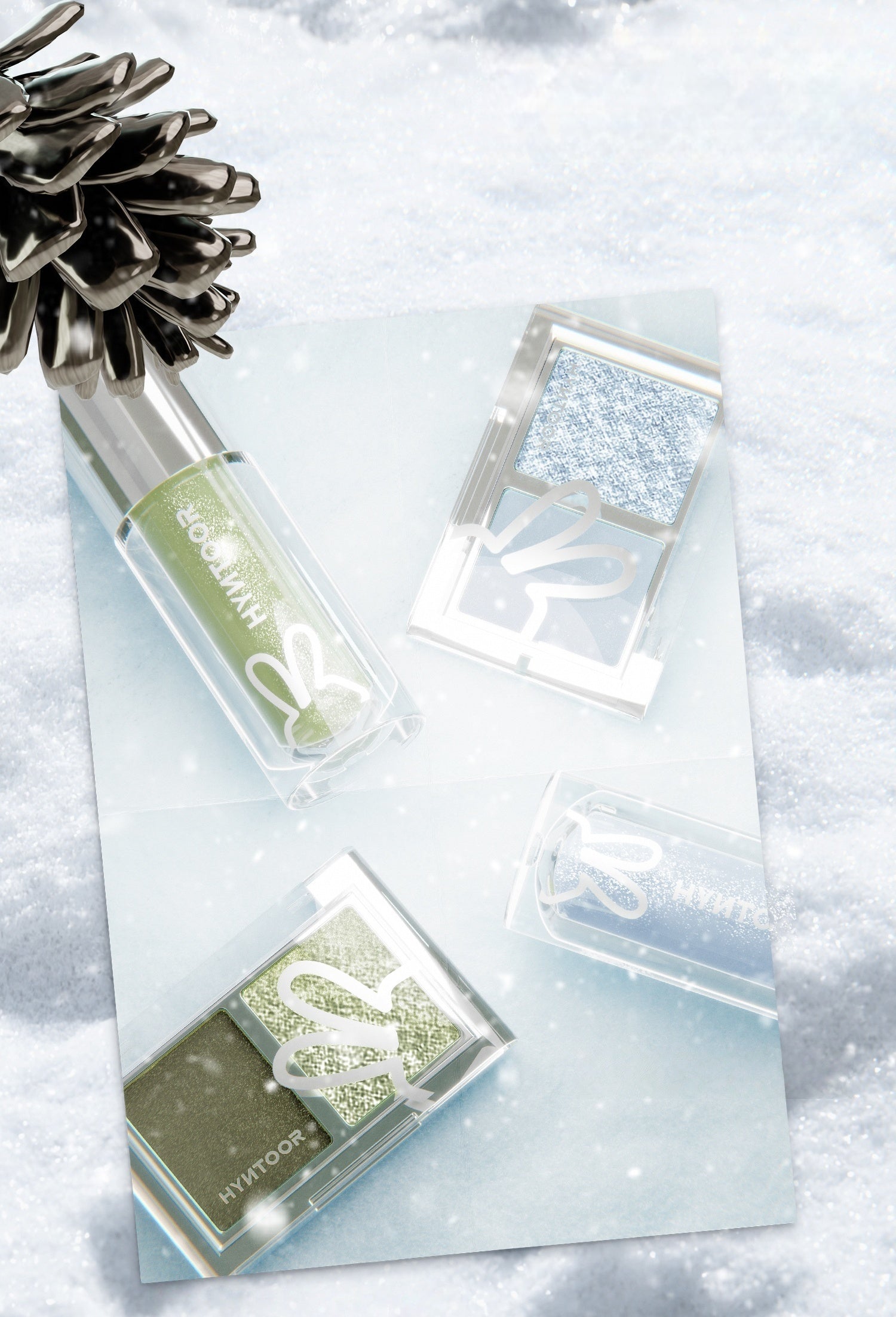 HYNTOOR Christmas Collection Eyeshadow & Lip Gloss Gift Box T5324