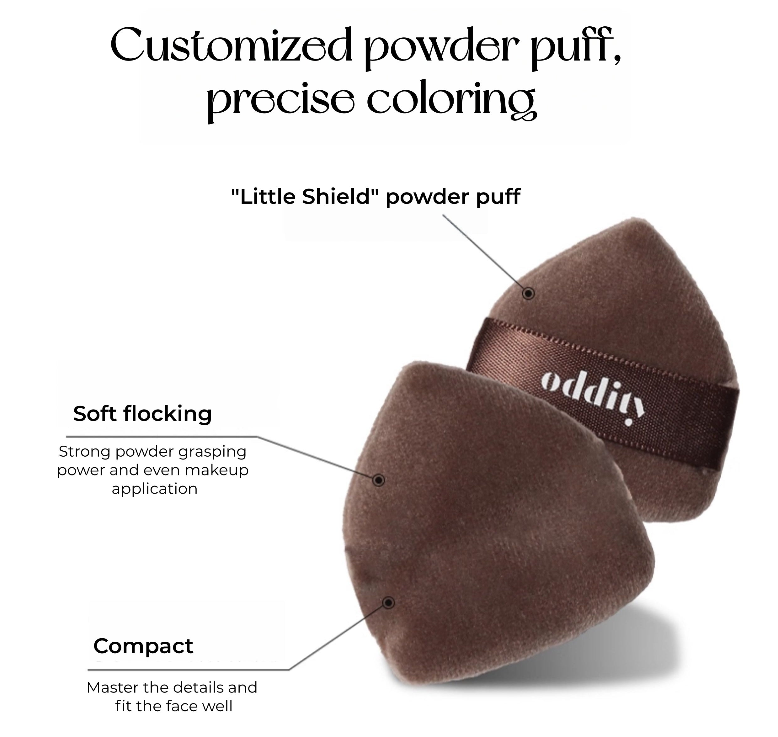 ODDITY Facial 3D Brightening Matte Highlighter Powder T5315