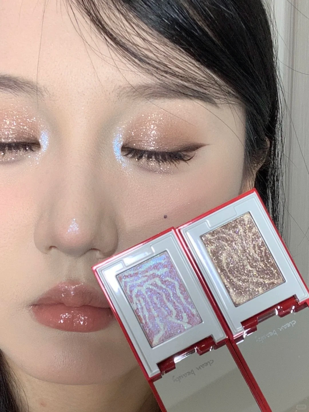 RED CHAMBER Christmas Makeup Cream & Eyeshadow & Highlighter T5322