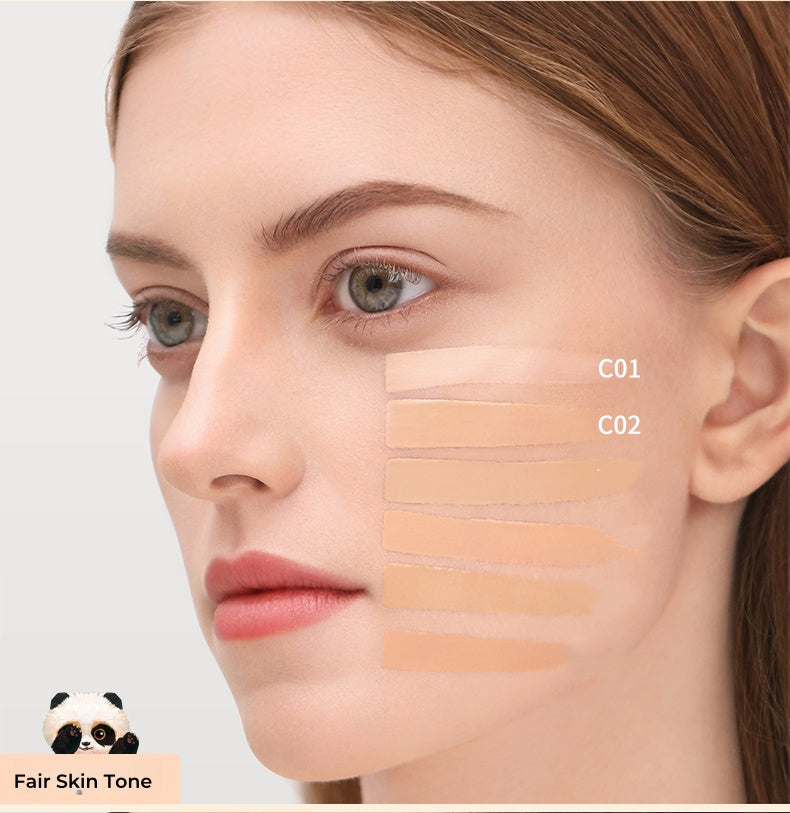 CATKIN Panda Paradise Concealer & Oil-control Air Cushion Foundation T5021