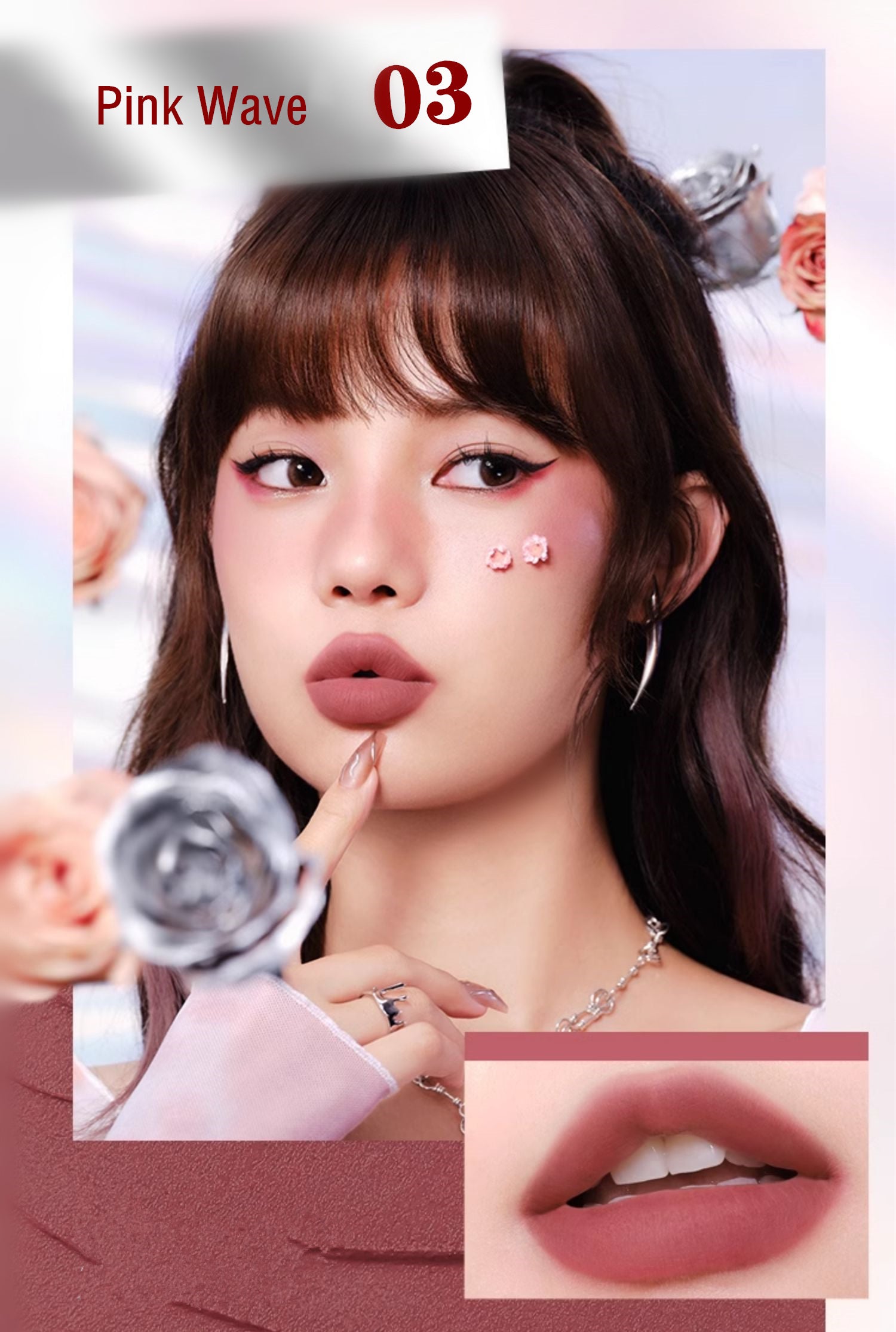 LITTLE ONDINE Blossom Mood Velvet Matte Lip Mud T3800