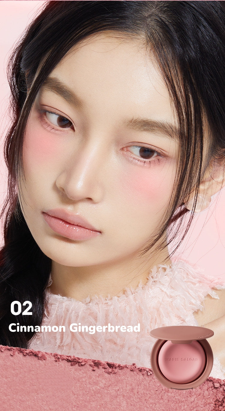 MARIE DALGAR Soft Smooth Mousse Chocolate Blusher T6009