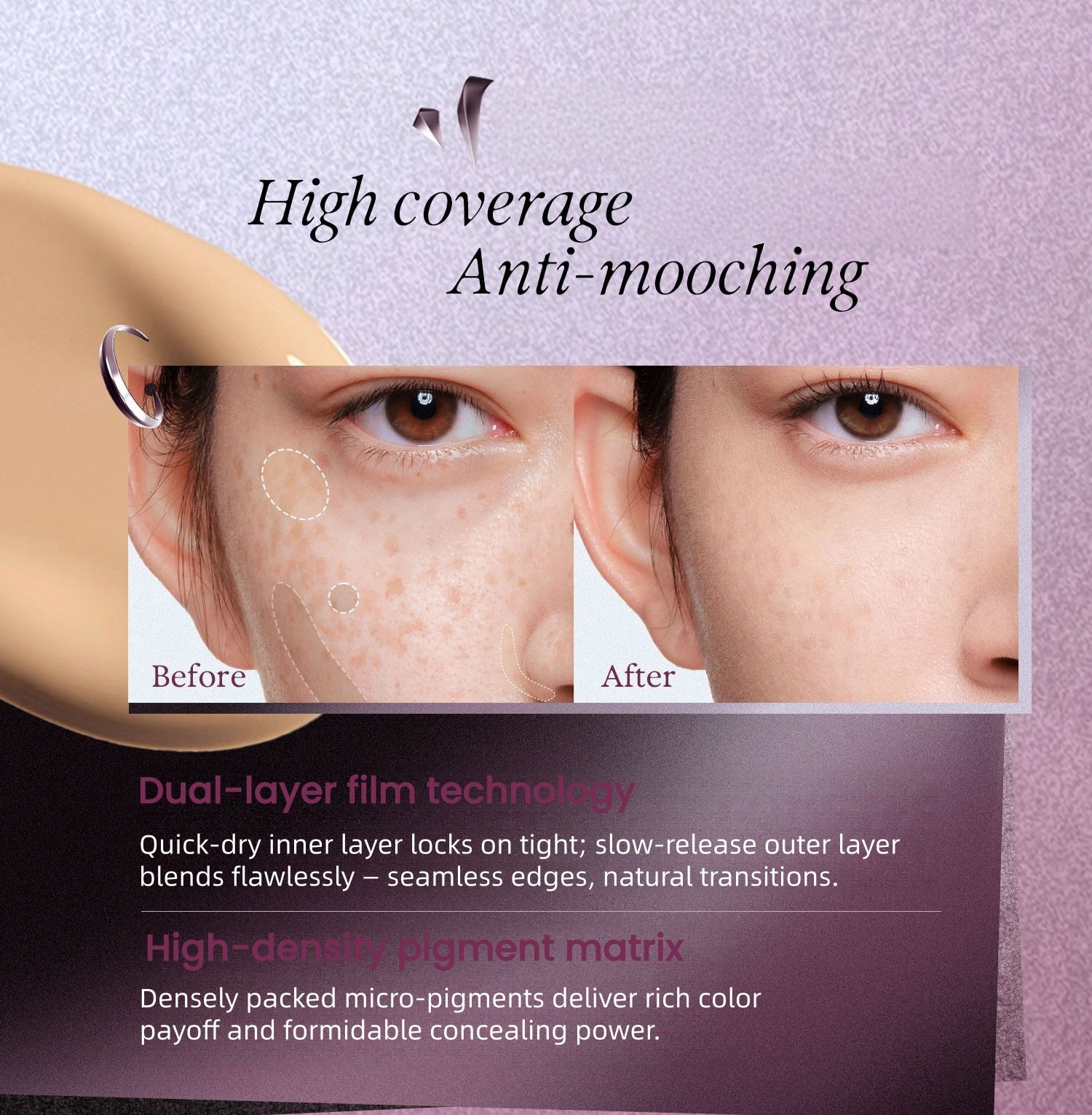 INSBAHA Rebel Collection Long-wear Liquid Concealer T5938