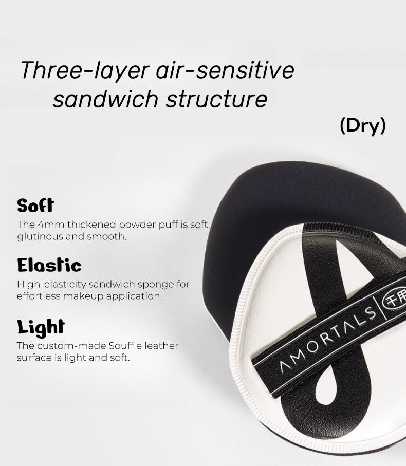 AMORTALS Double A Wet & Dry Candyfloss Makeup Puff T4614