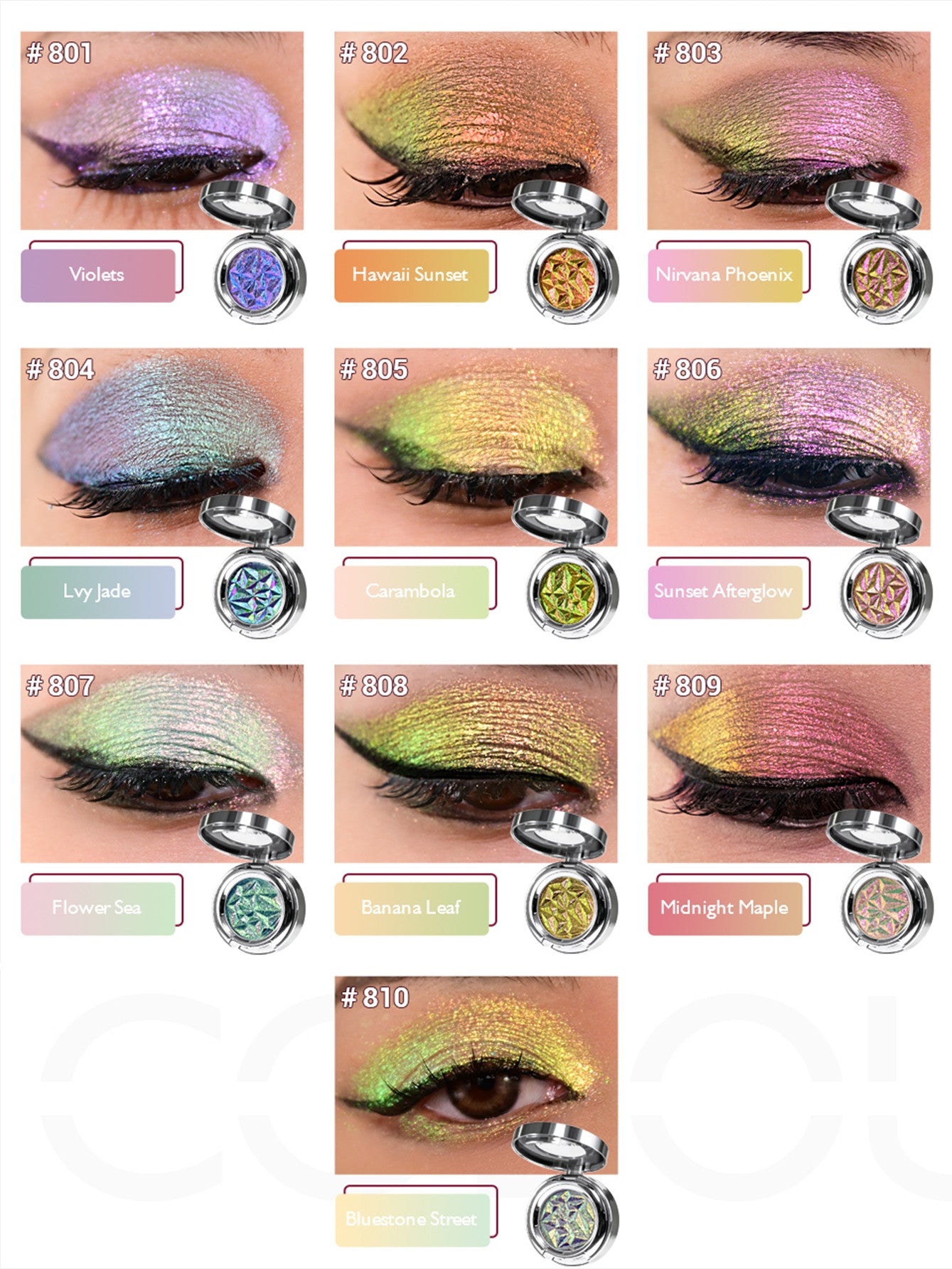 CHARMACY Light Change Chameleon Eyeshadow T3953
