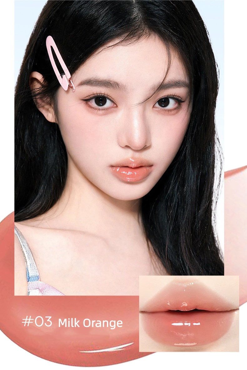 ROMANTIC BEAUTY Glossy Polypeptide Chasing Light Lip Gloss T5833