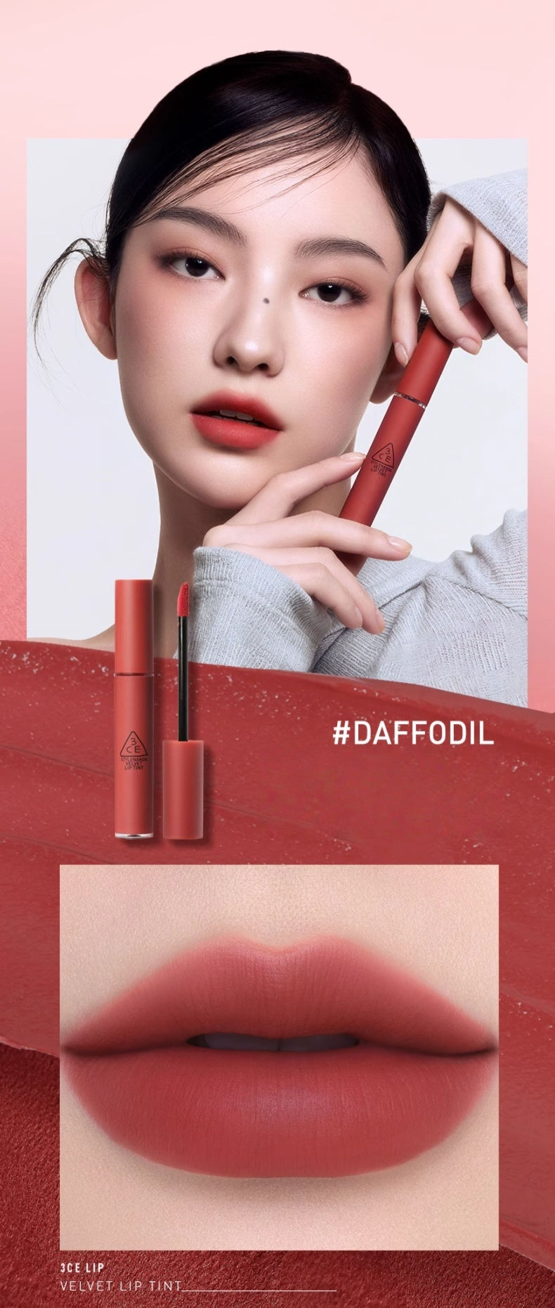 3CE Classic Velvet Matte Lip Glaze T4885