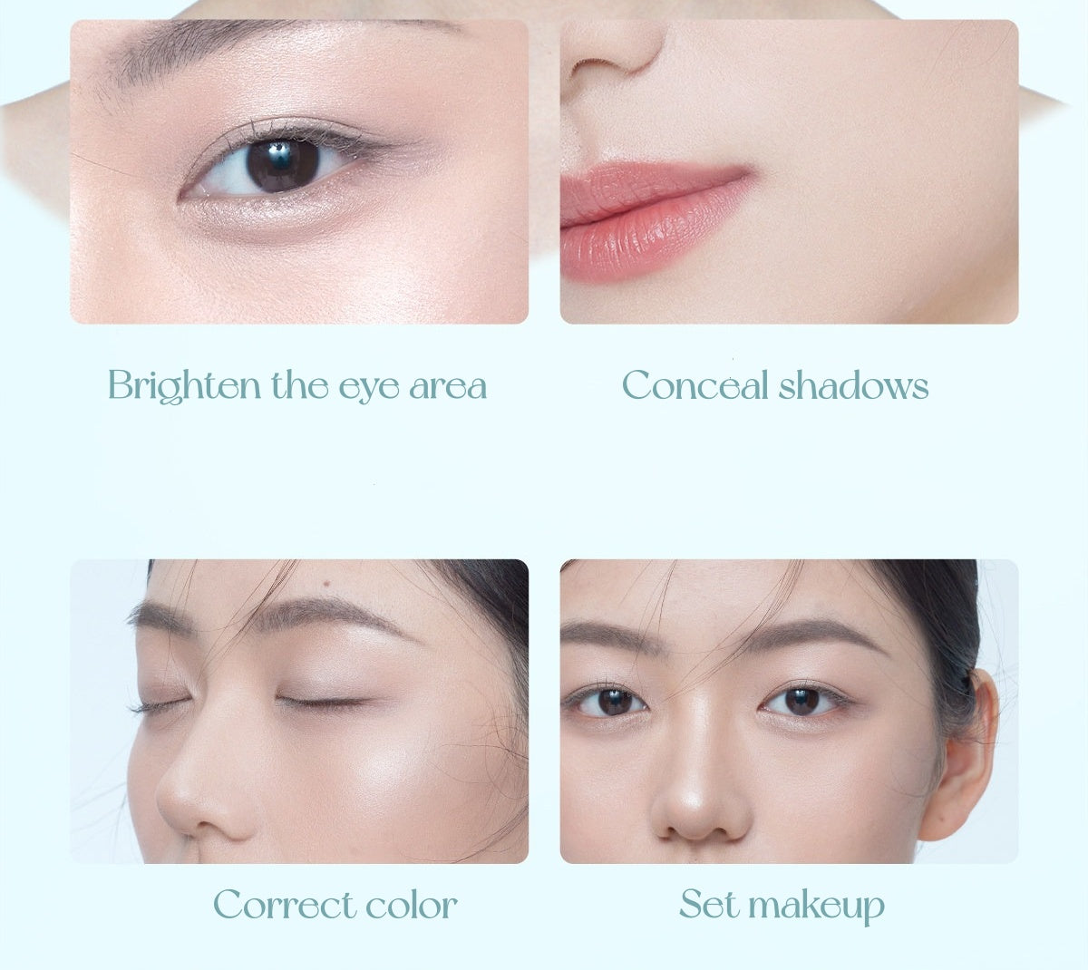 TIMAGE Mono Matte Highlighter & Contour Makeup Palette T6048