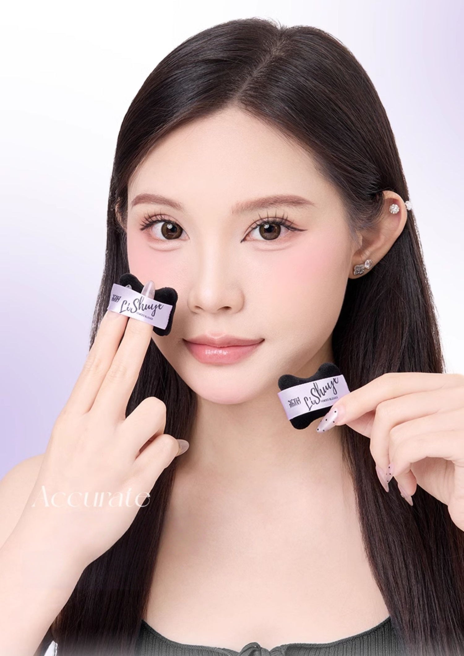Lishu Makup Tools 3+1 Partner for Blusher Makeup T5205