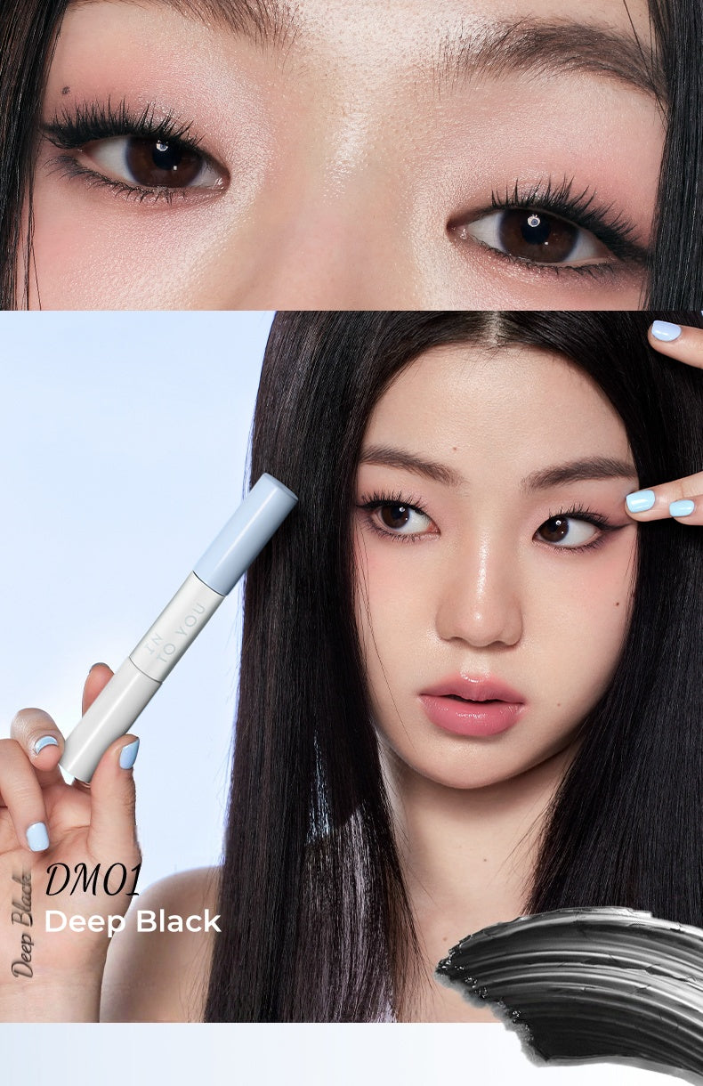 INTO YOU Double-head Waterproof Curling Slender Mascara T5393