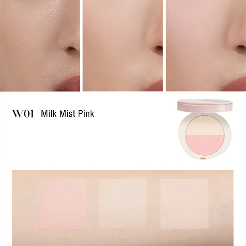 JOOCYEE Two-Tone Multi-Use Fill Light Presseed Powder T3791